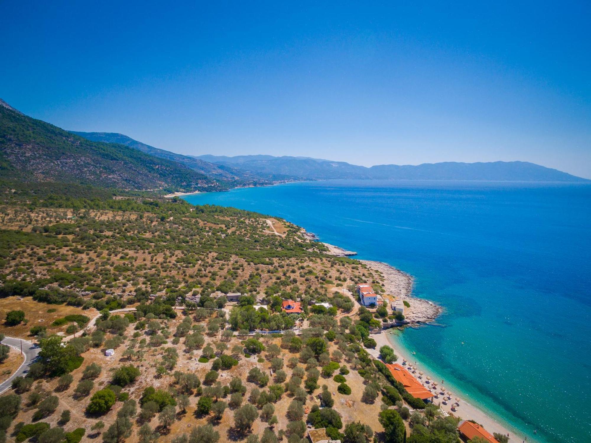 Limnionas Bay Village Hotel Marathokampos Exterior photo