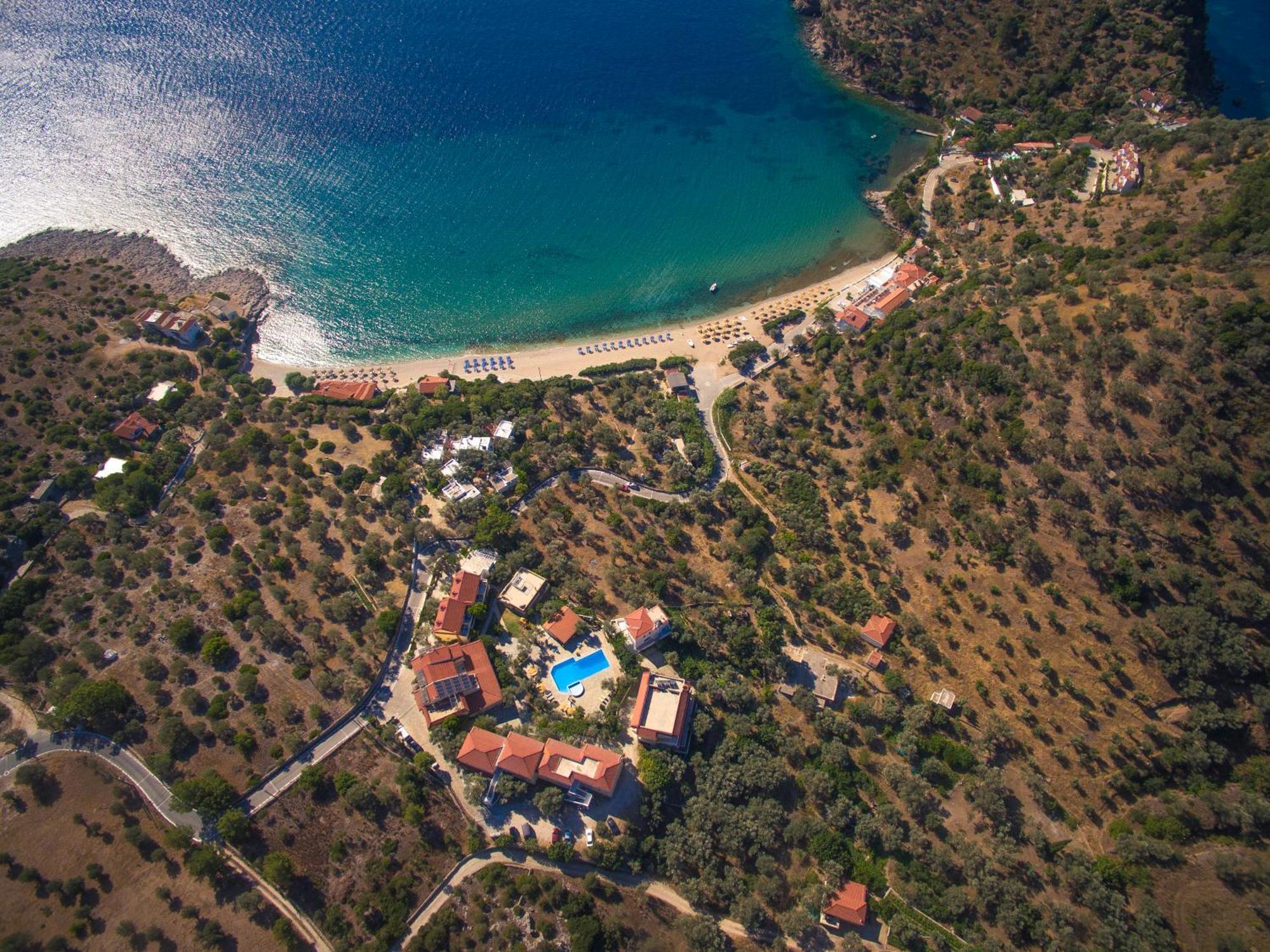 Limnionas Bay Village Hotel Marathokampos Exterior photo